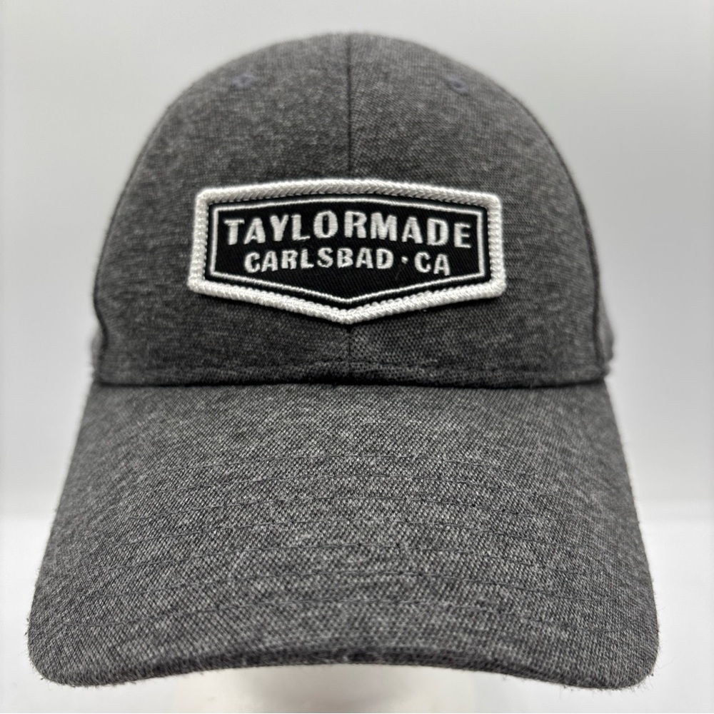 Taylormade Carlsbad, CA Patch Men Gray Grand/Tres Grand A-Flex L/XL  Fitted Hat